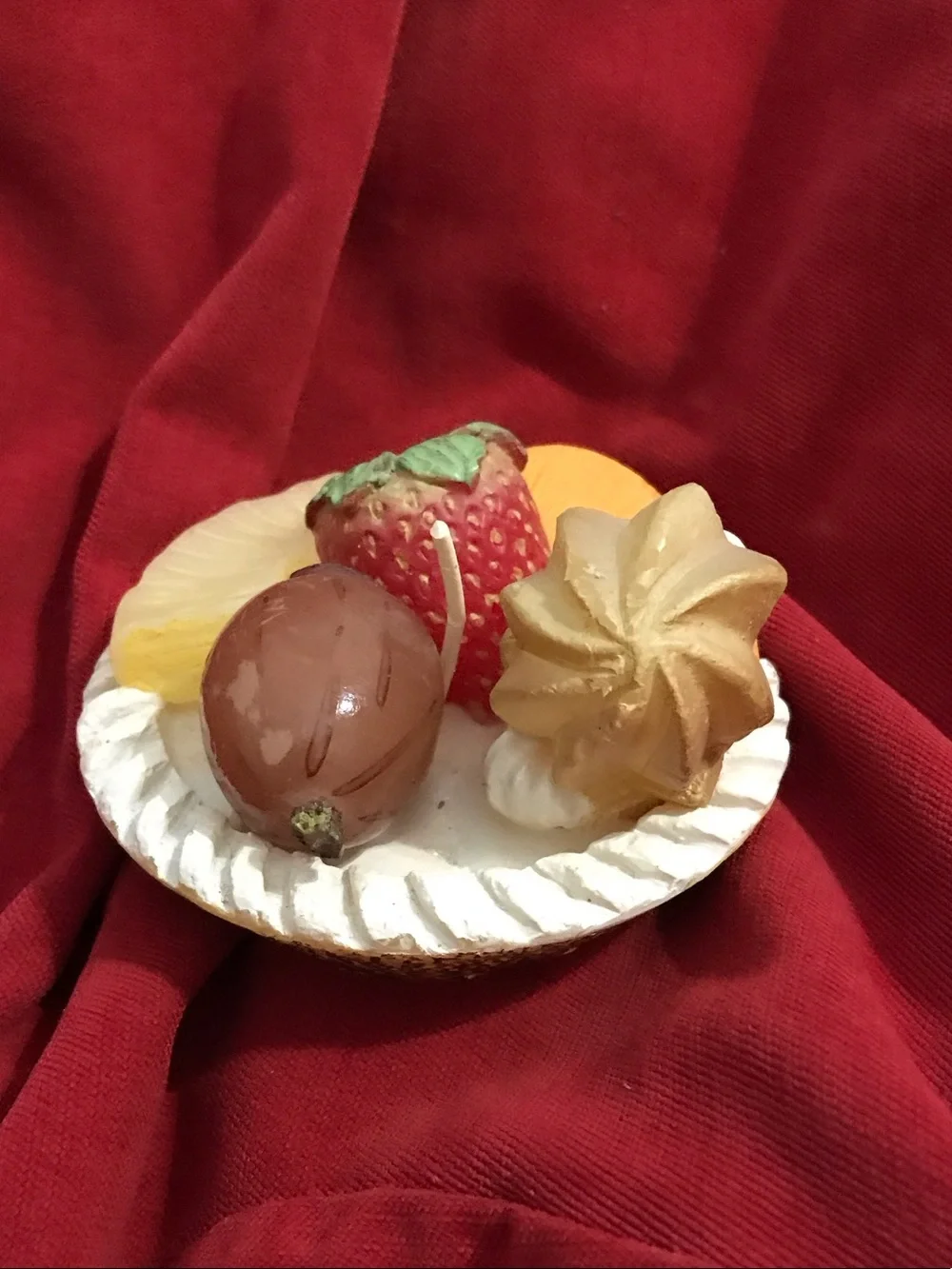 Fruit Cake Candles